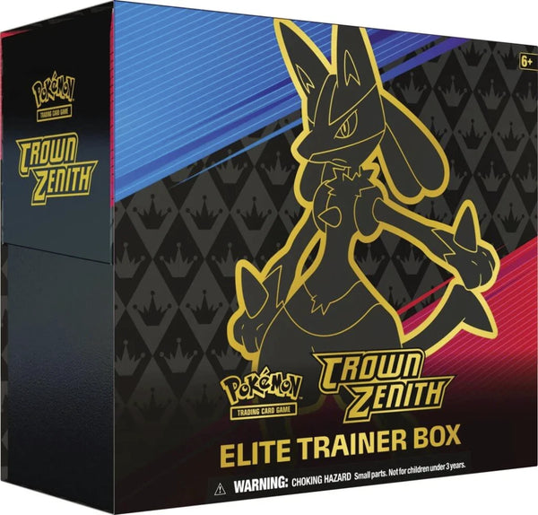 Crown Zenith POKEMON TCG Sealed Elite Trainer Box